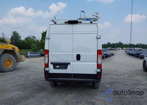 2023 Ram Promaster 2500 High Roof 159 Wb из США, поврежденный, VIN 3C6LRVDG6PE503953